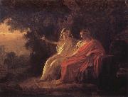 Numa Pompilius and the nymph egera Karl Briullov